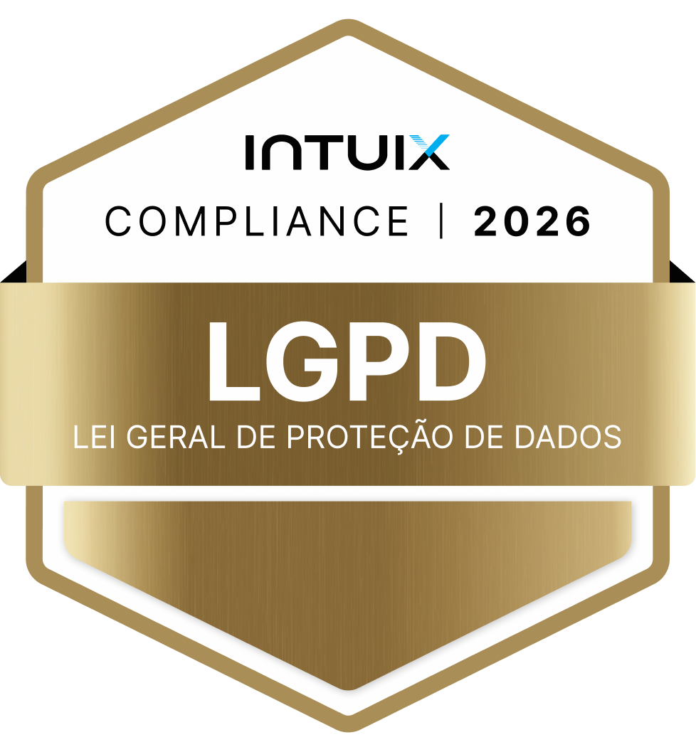 Selo LGPD Compliance 2026 — Intuix