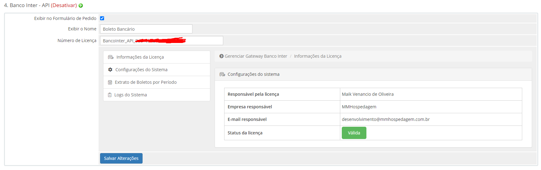 Gateway Boleto Banco Inter