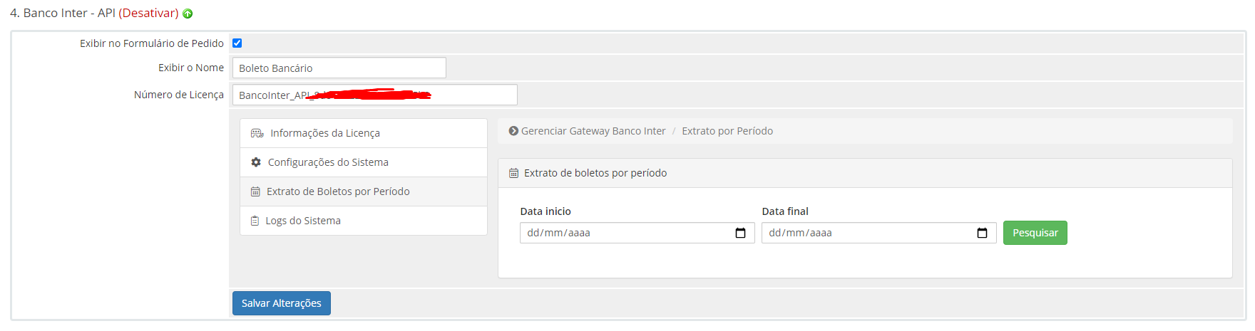 Gateway Boleto Banco Inter