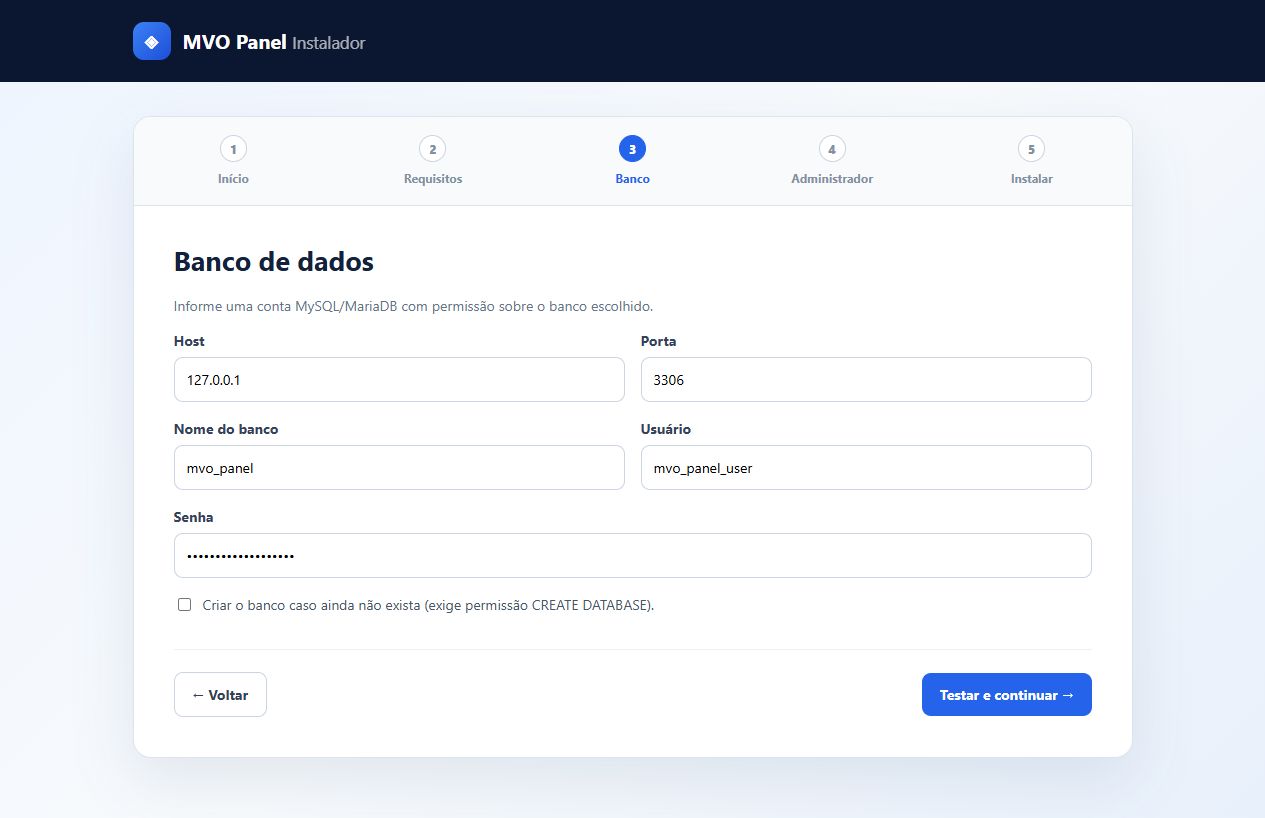 Formulário demonstrativo de conexão com o banco de dados